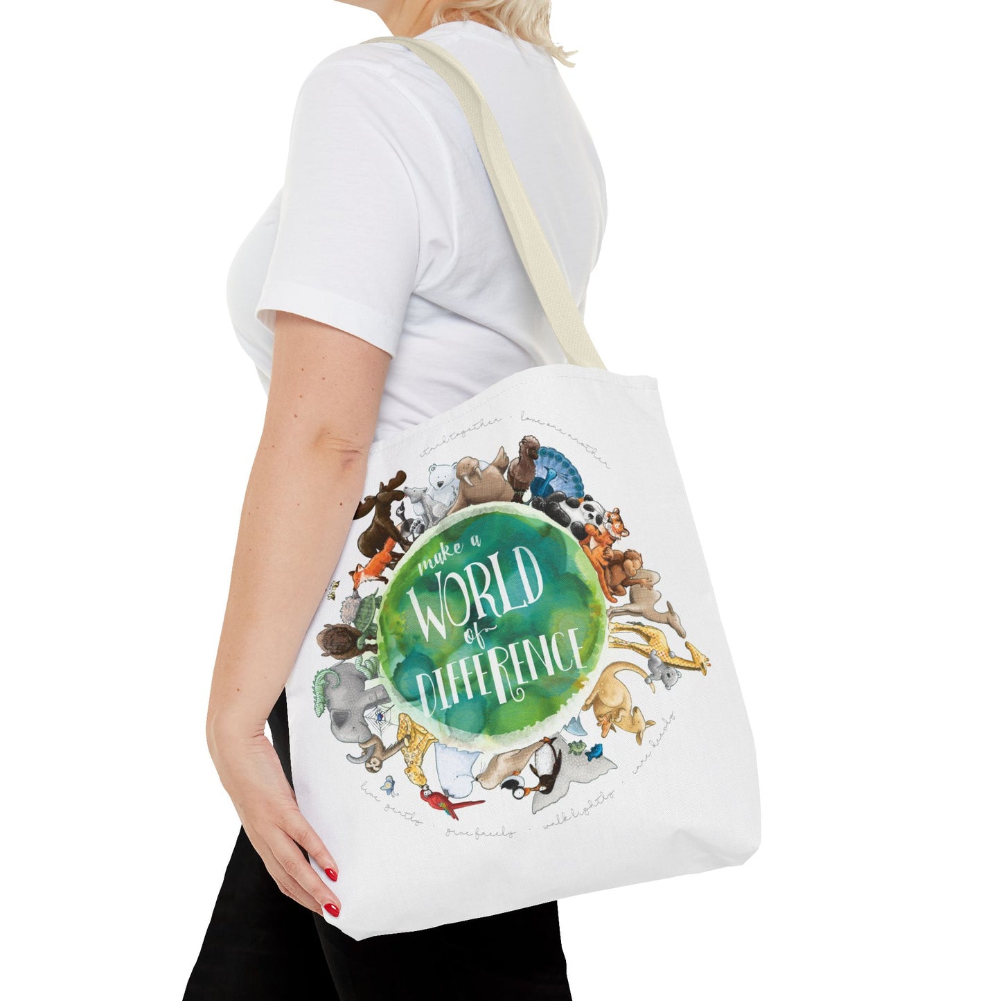 World of Difference Tote Bag
