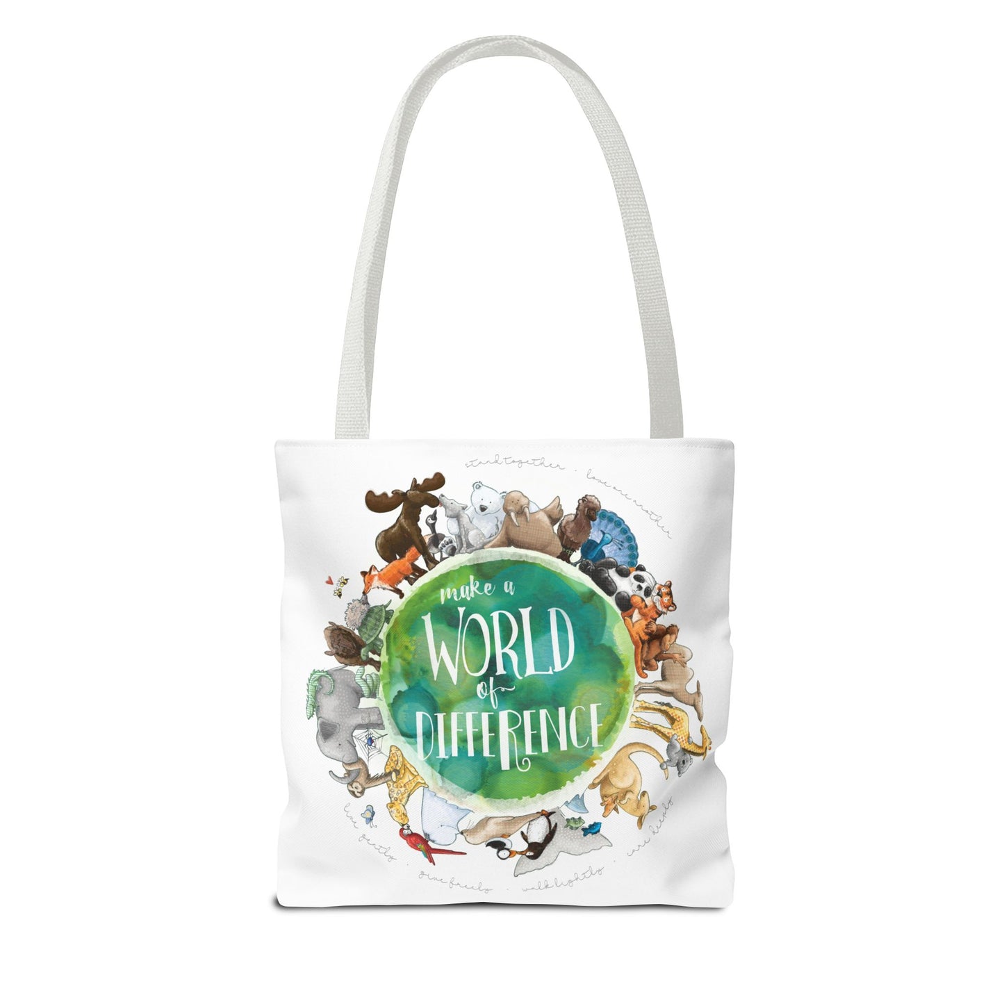 World of Difference Tote Bag