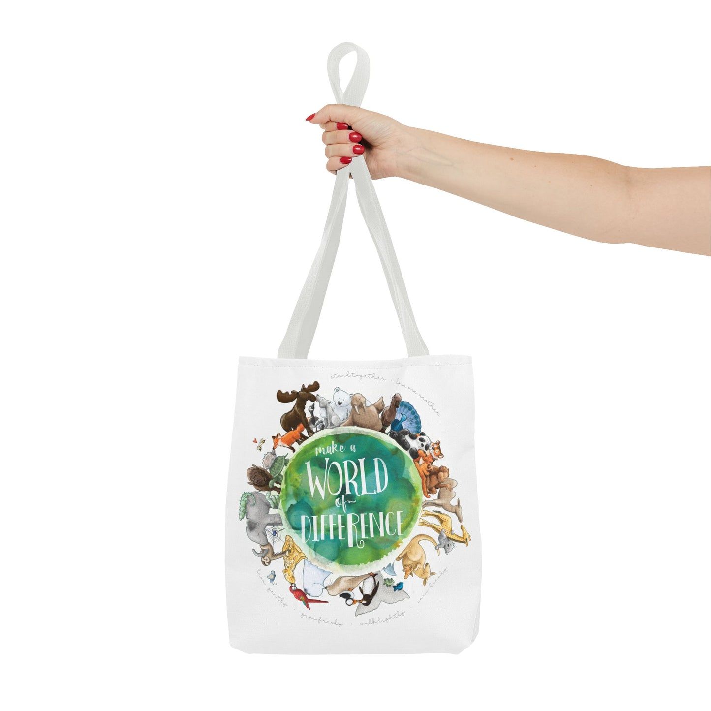 World of Difference Tote Bag