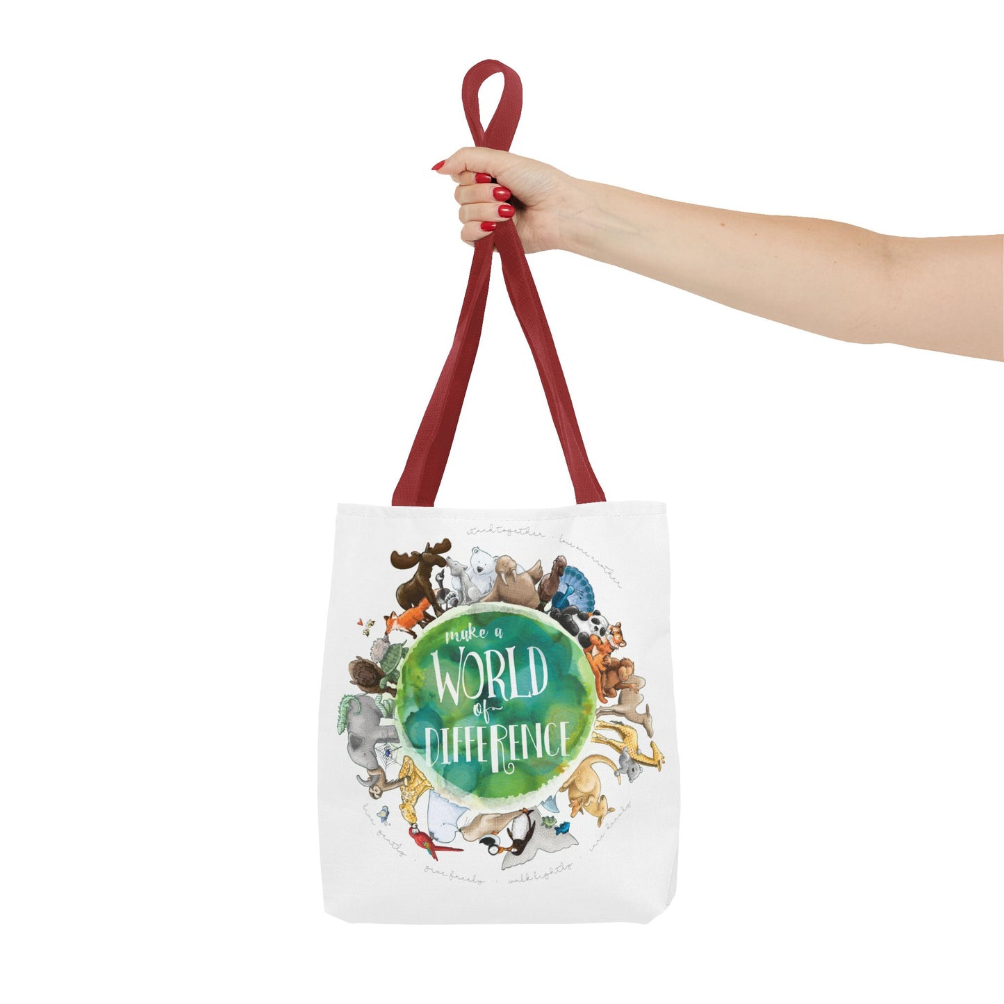 World of Difference Tote Bag