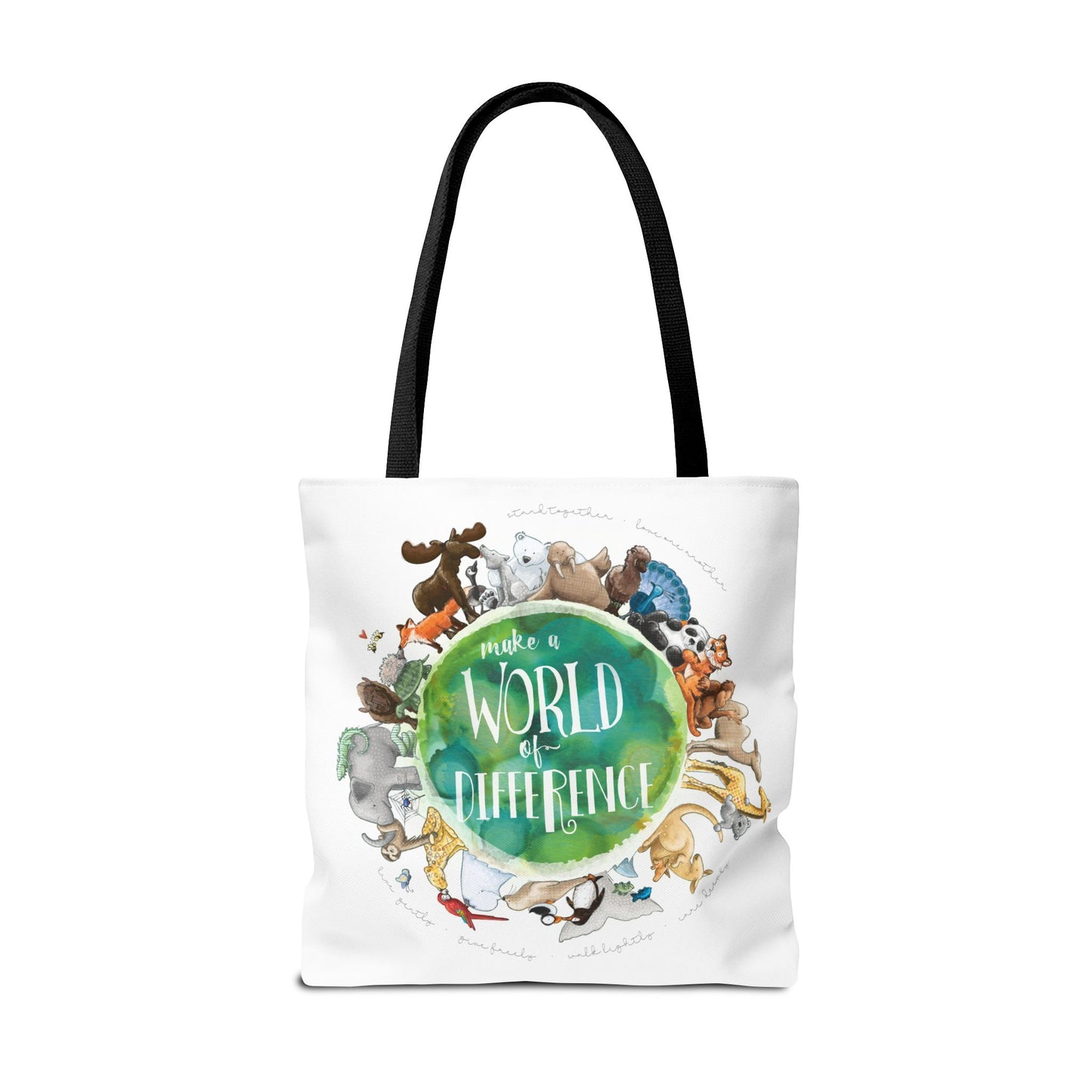 World of Difference Tote Bag