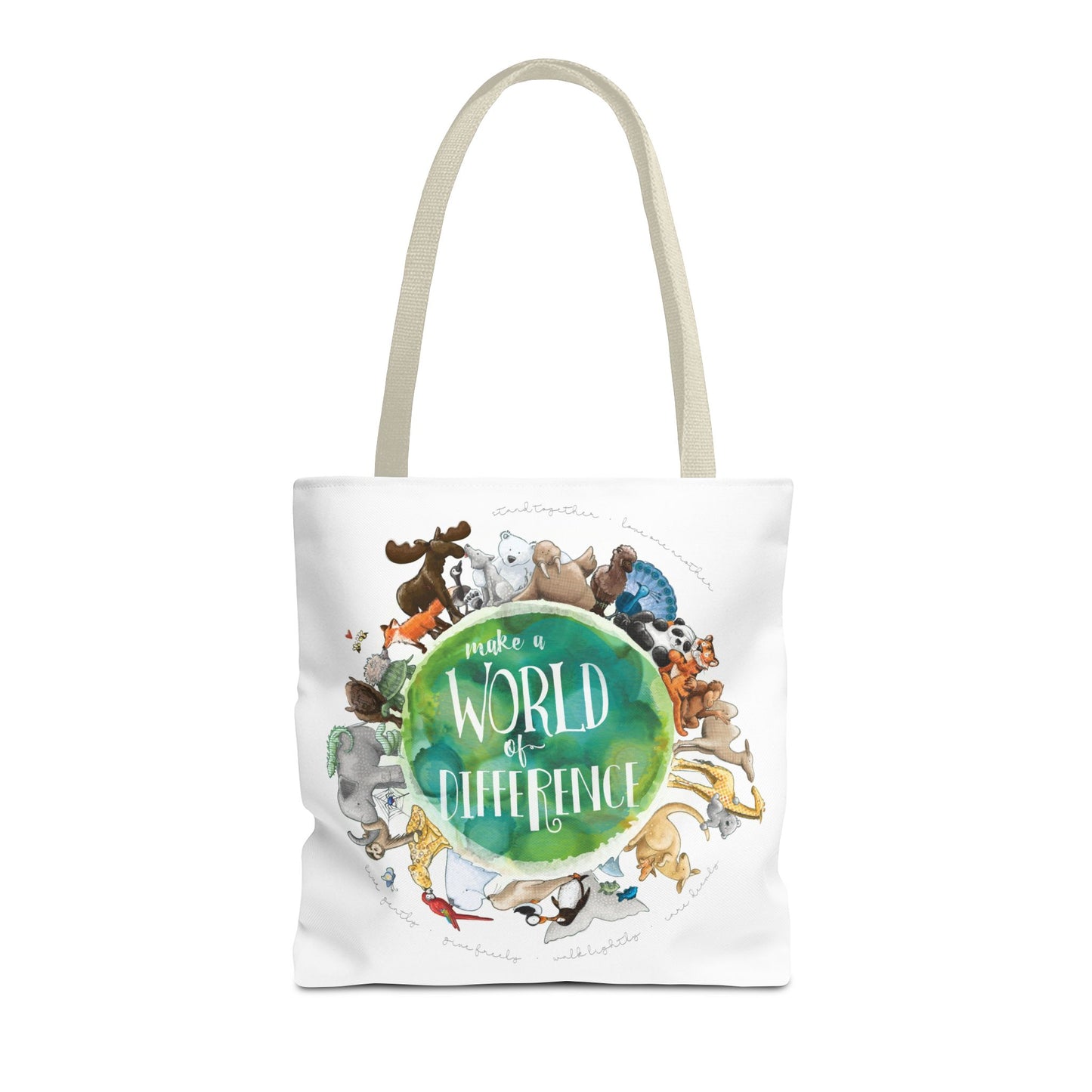 World of Difference Tote Bag