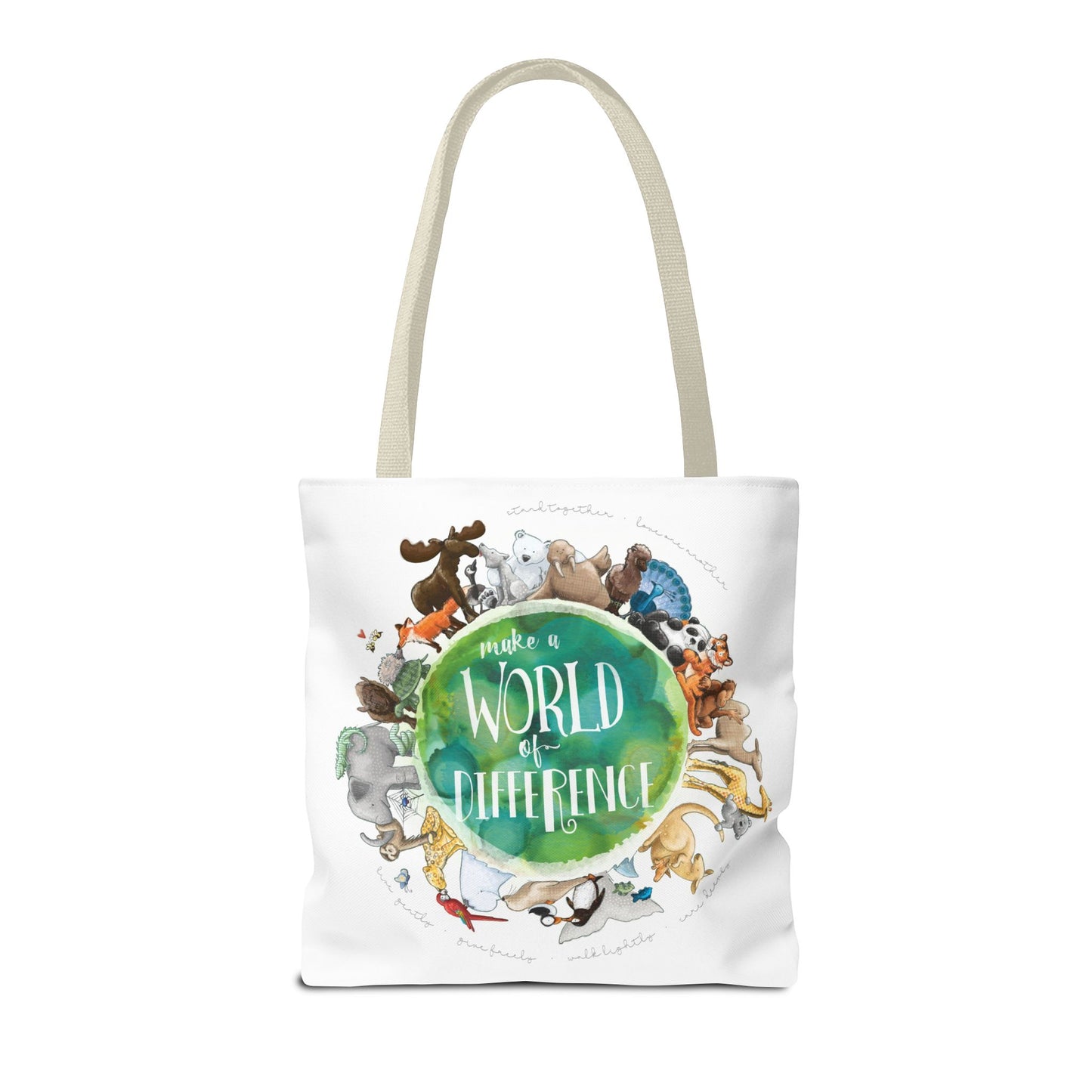 World of Difference Tote Bag