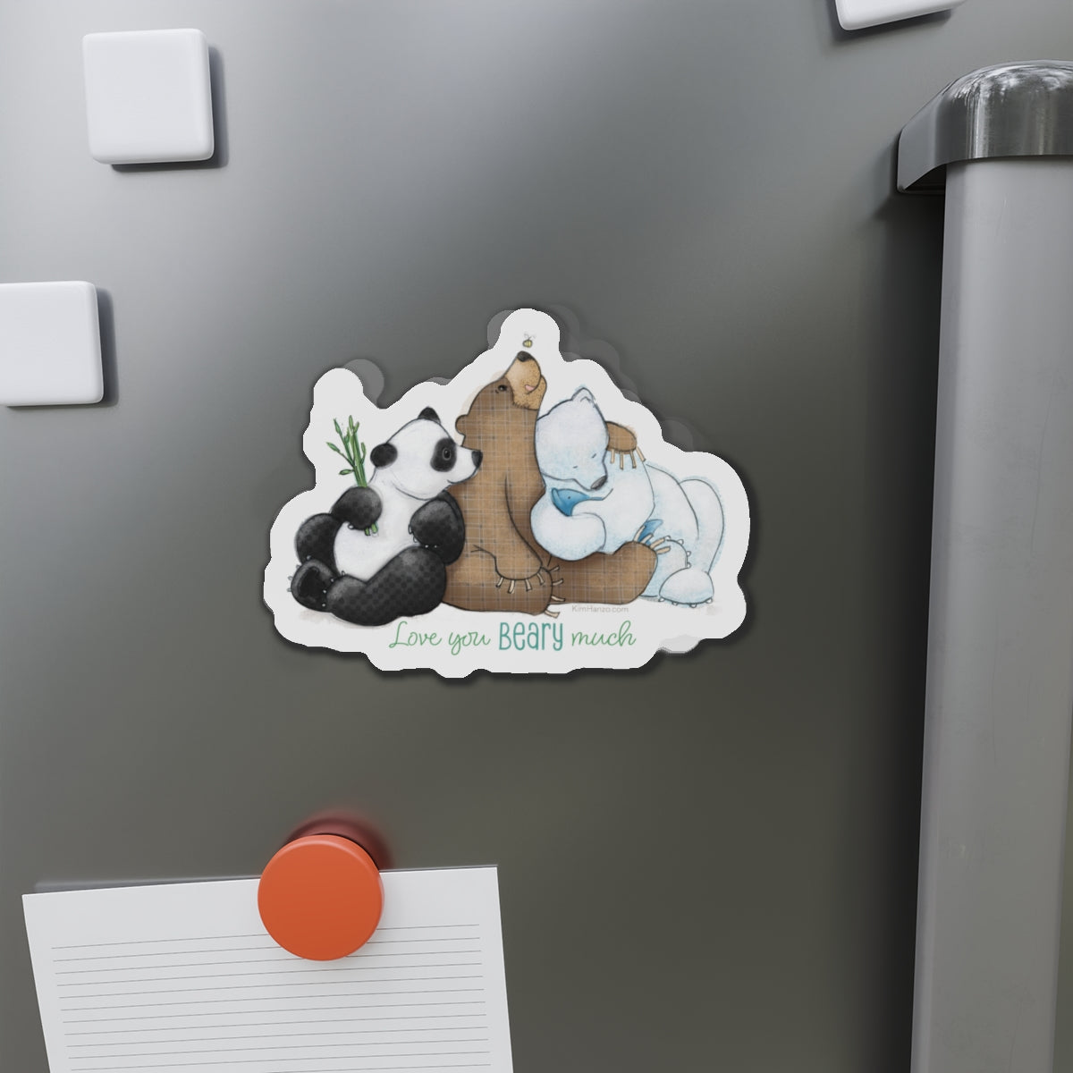 Bear Trio Magnet