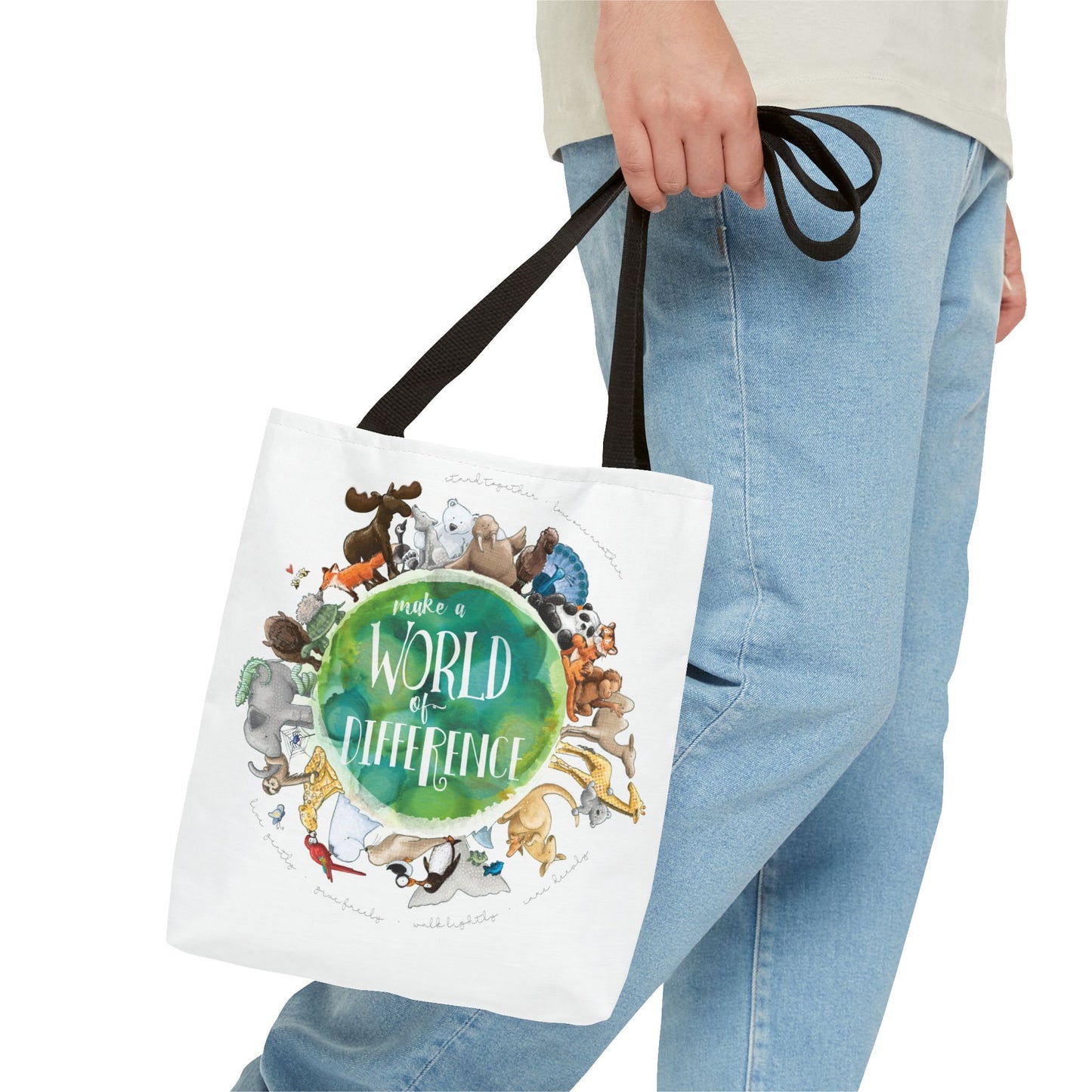 World of Difference Tote Bag
