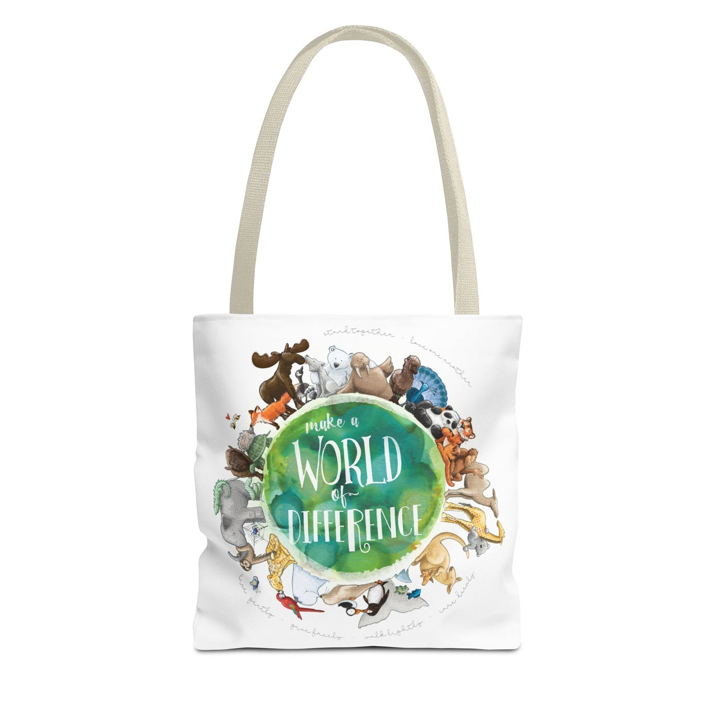 World of Difference Tote Bag