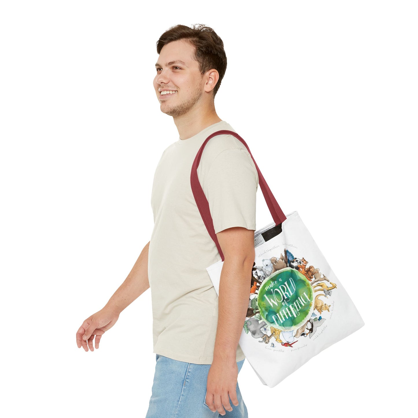 World of Difference Tote Bag