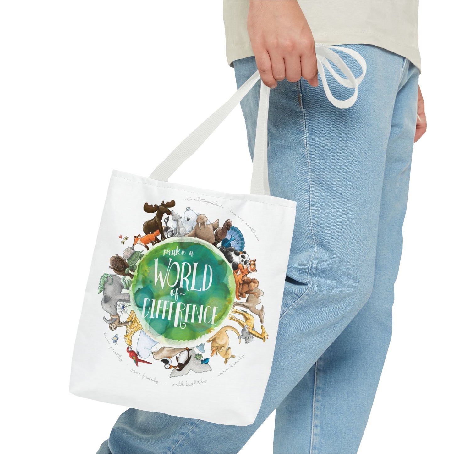 World of Difference Tote Bag