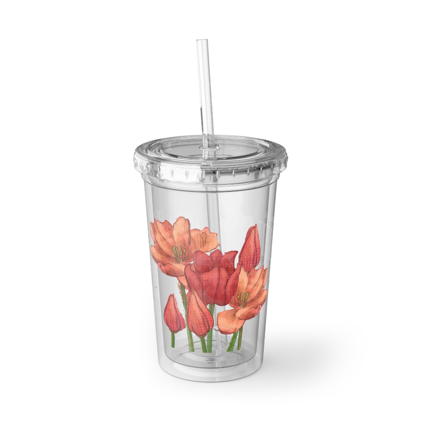 Gift to Give Clear Acrylic Cup