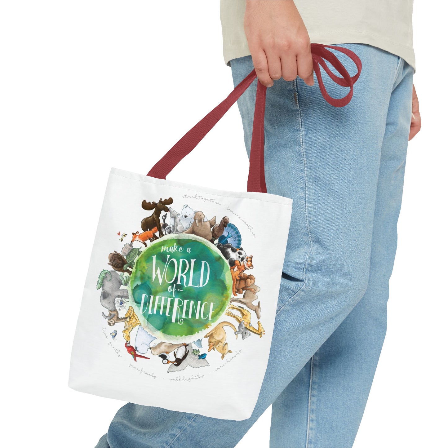 World of Difference Tote Bag