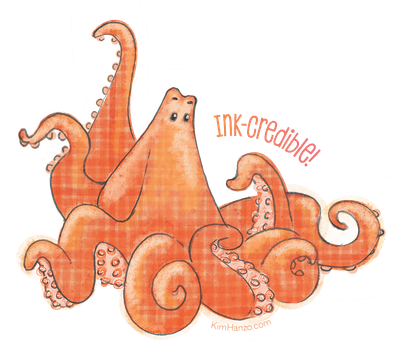 Octopus Sticker