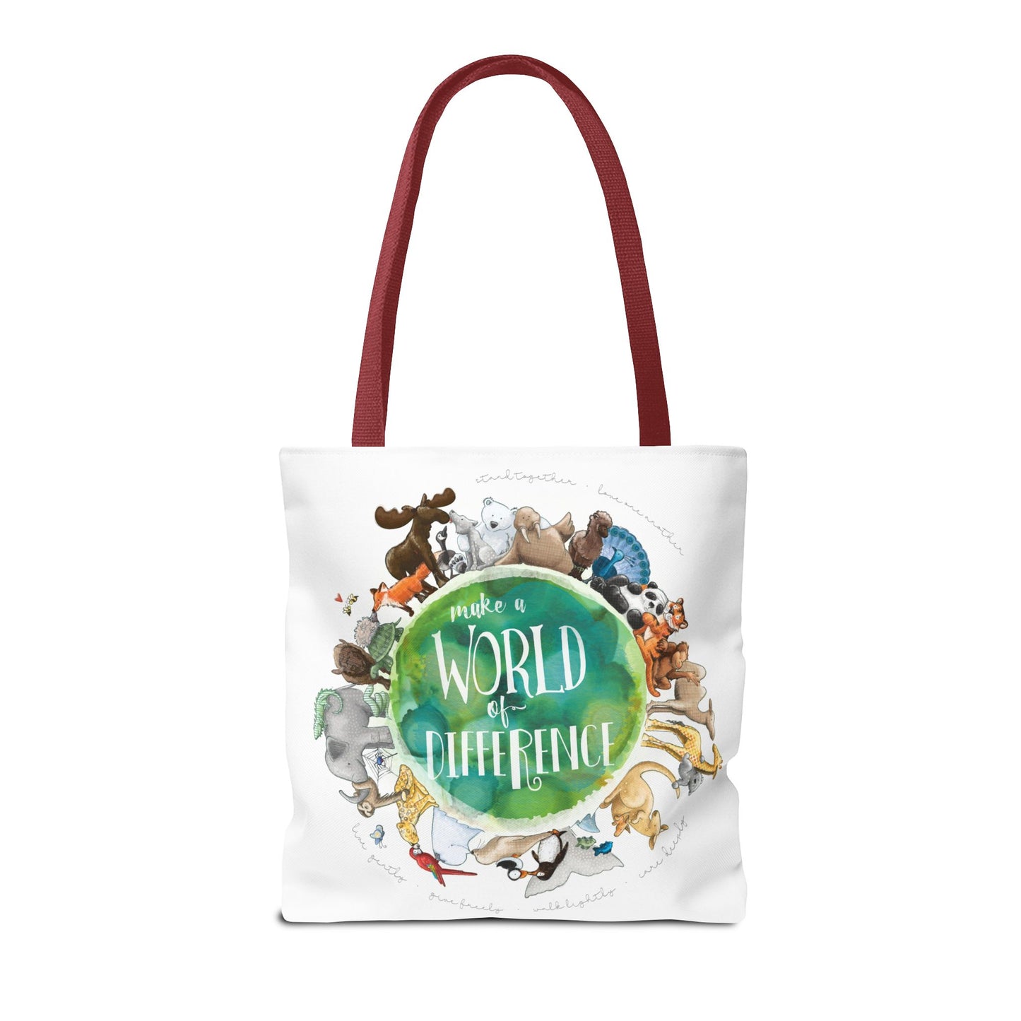World of Difference Tote Bag