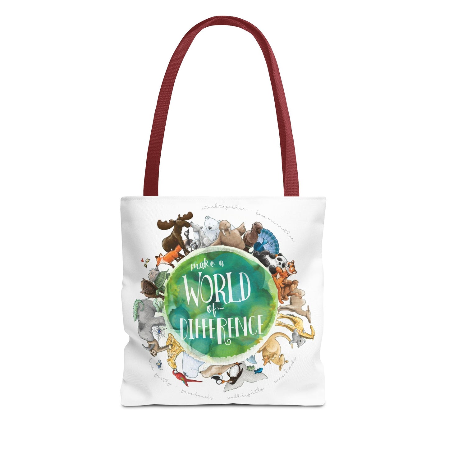 World of Difference Tote Bag