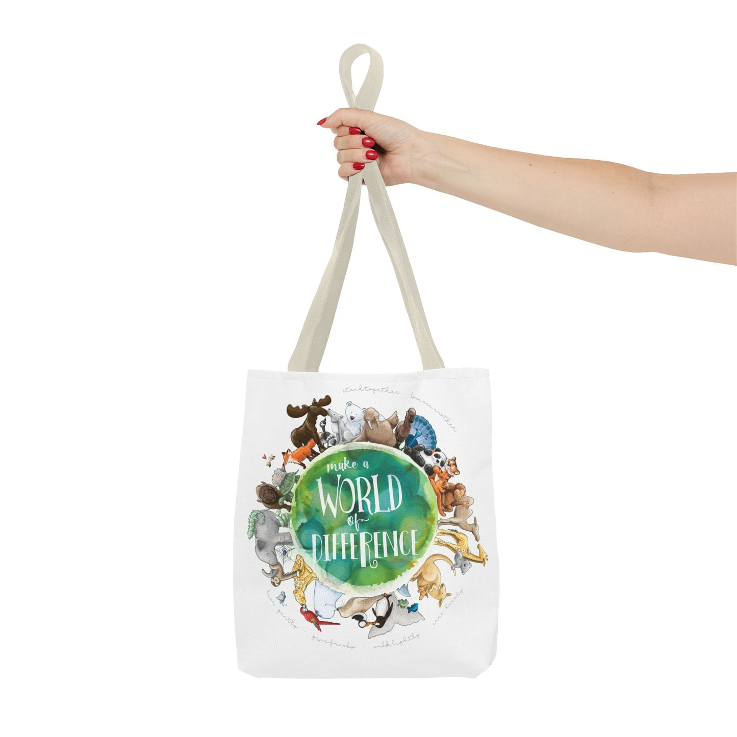 World of Difference Tote Bag