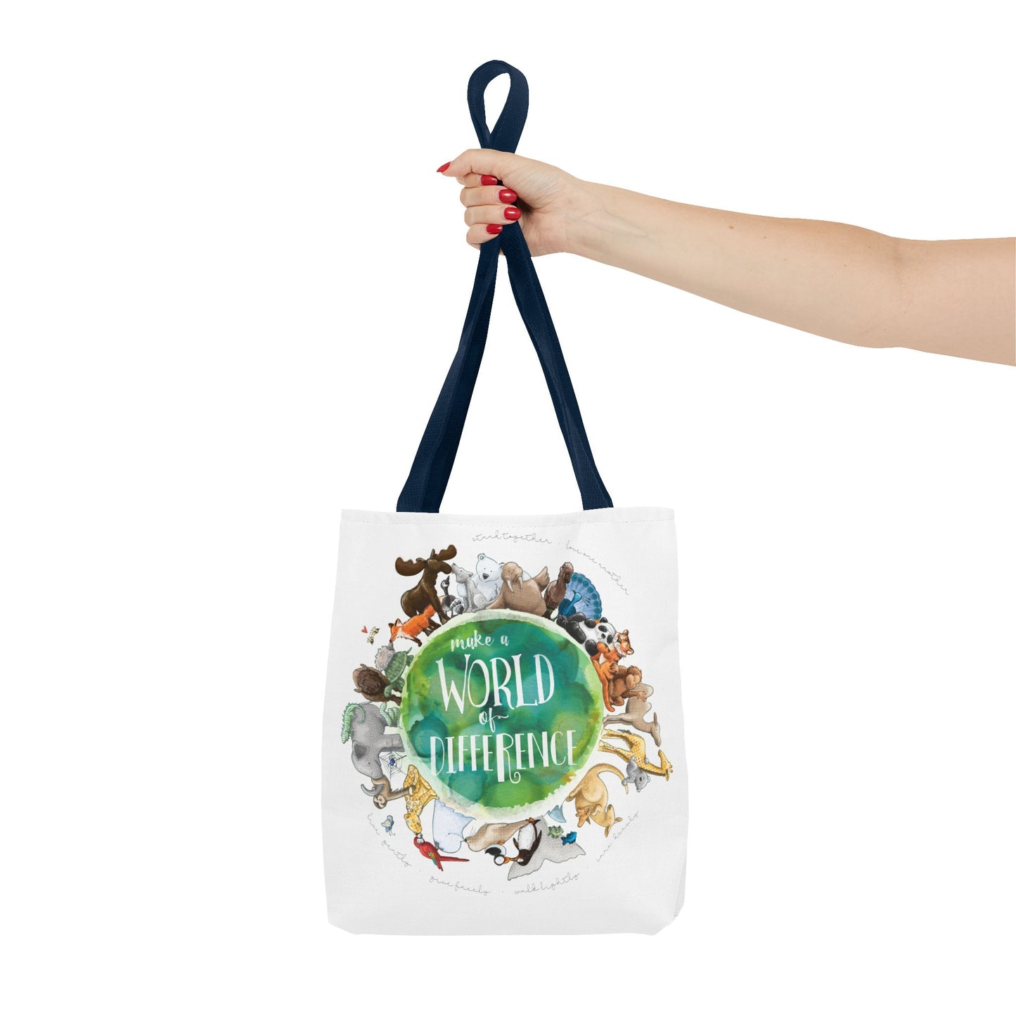 World of Difference Tote Bag