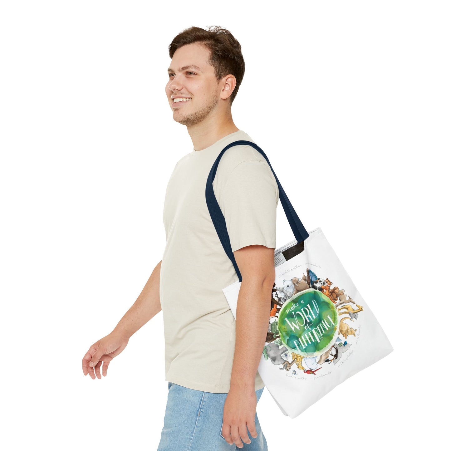 World of Difference Tote Bag