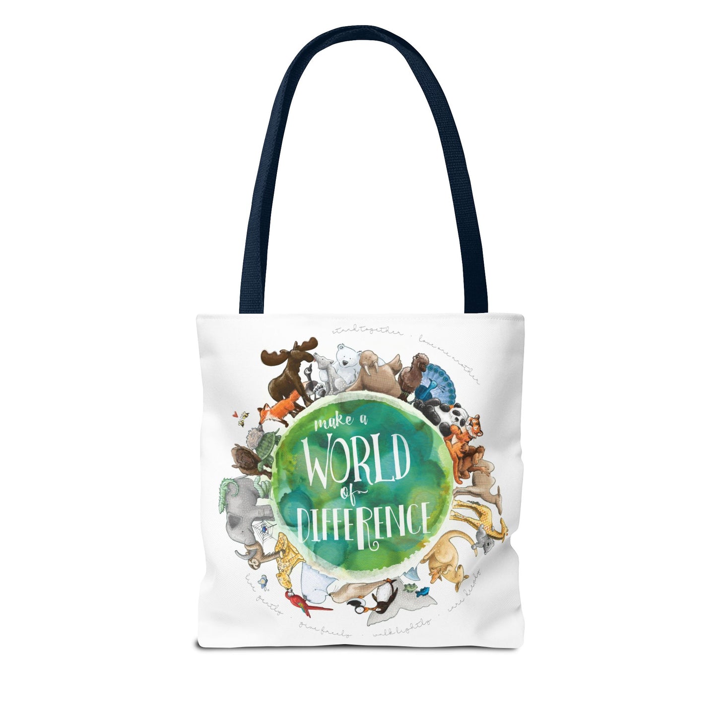 World of Difference Tote Bag