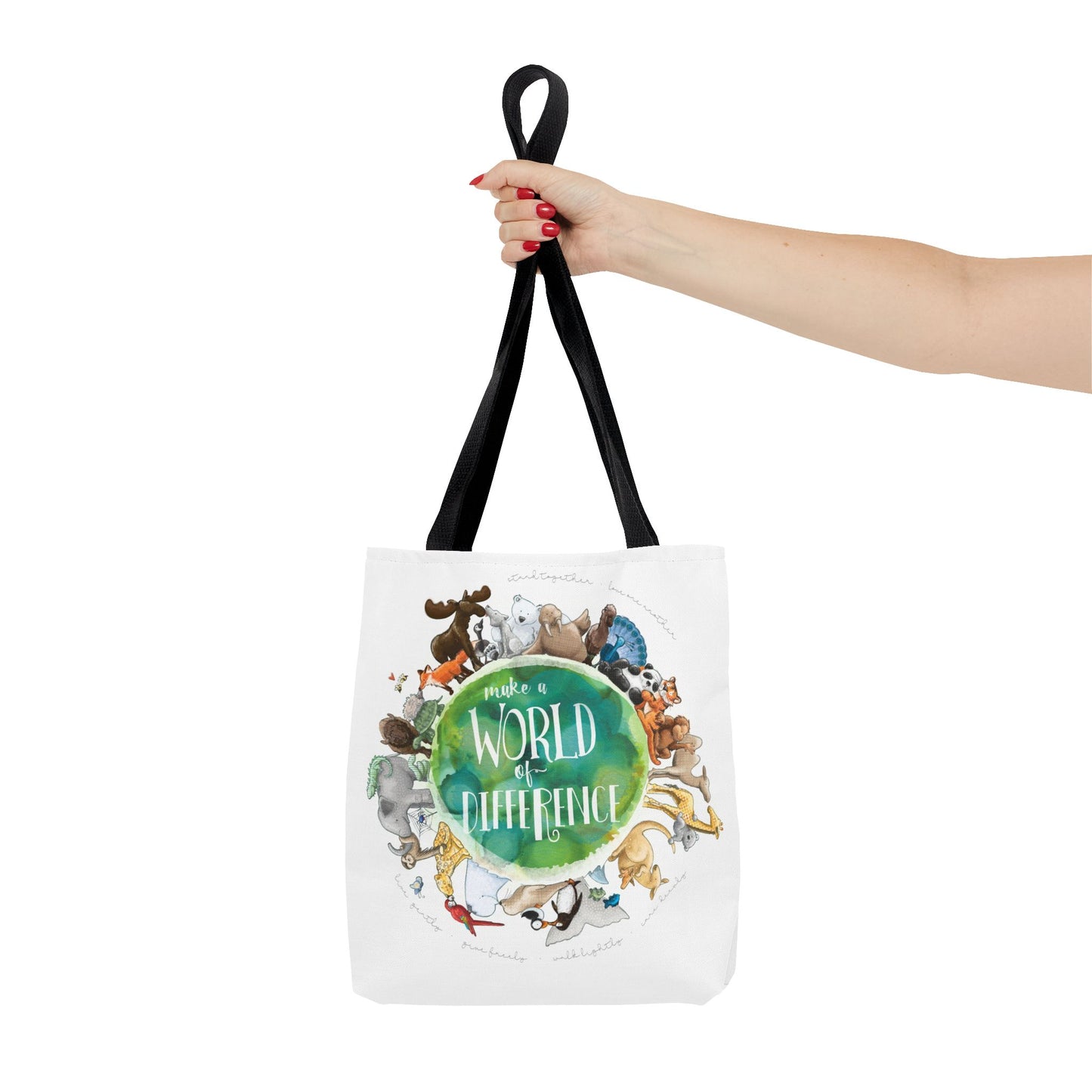 World of Difference Tote Bag