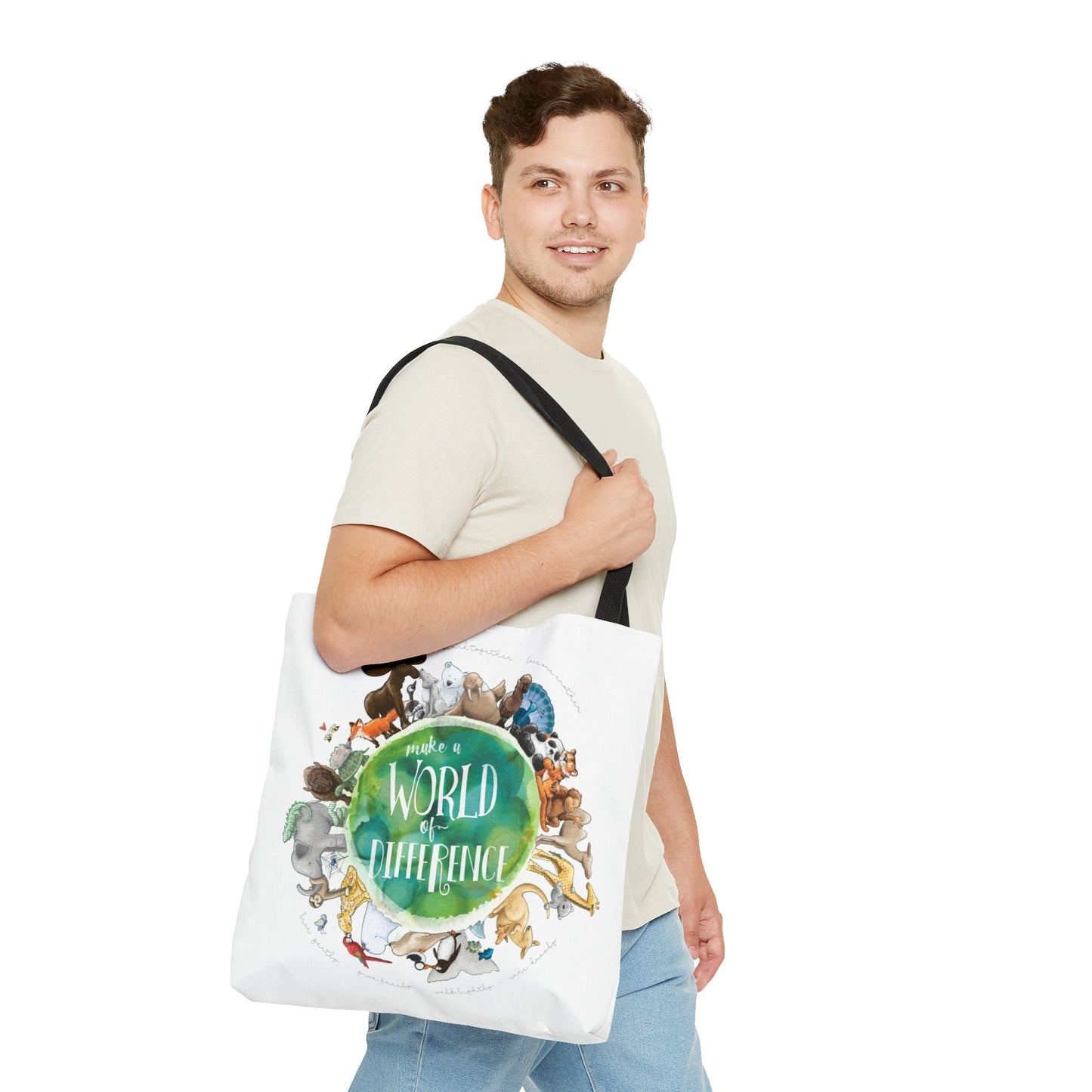 World of Difference Tote Bag