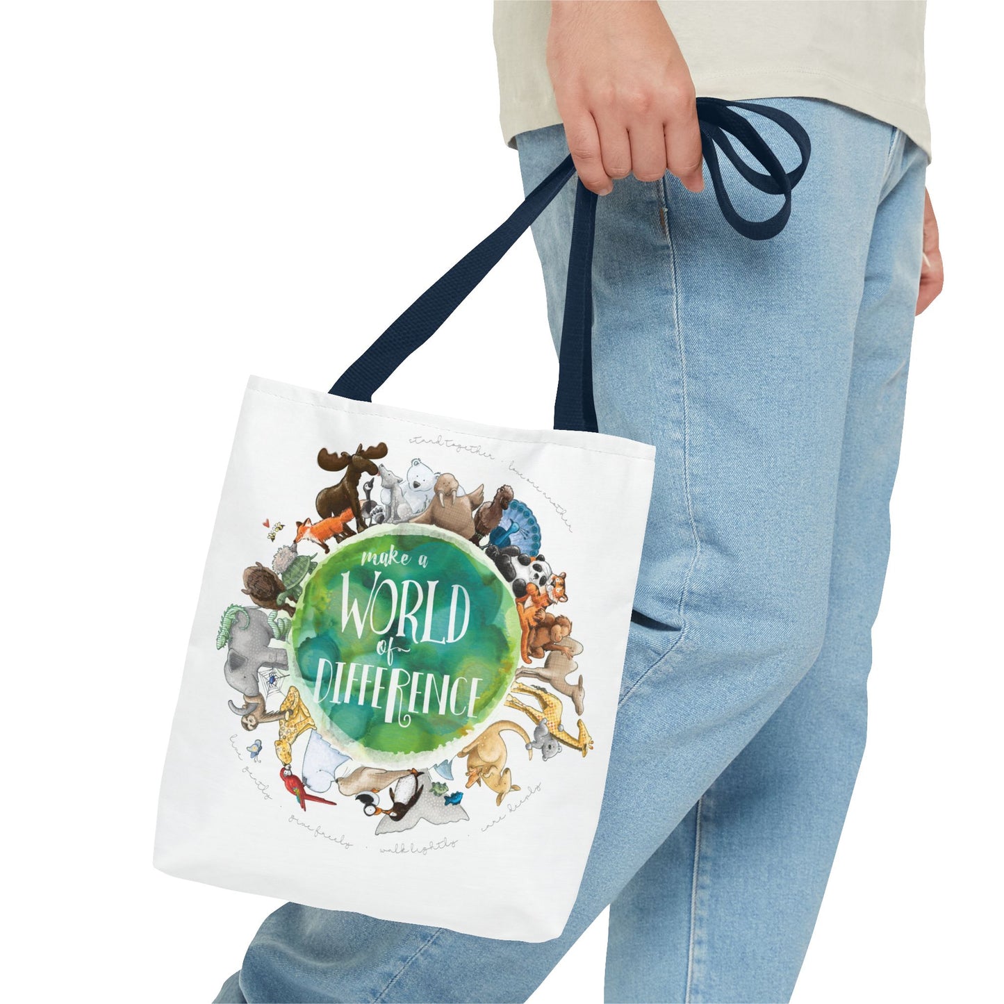 World of Difference Tote Bag