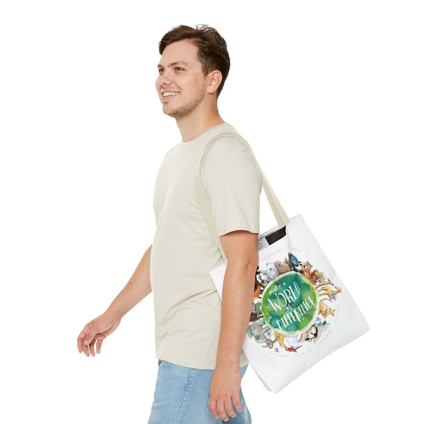 World of Difference Tote Bag