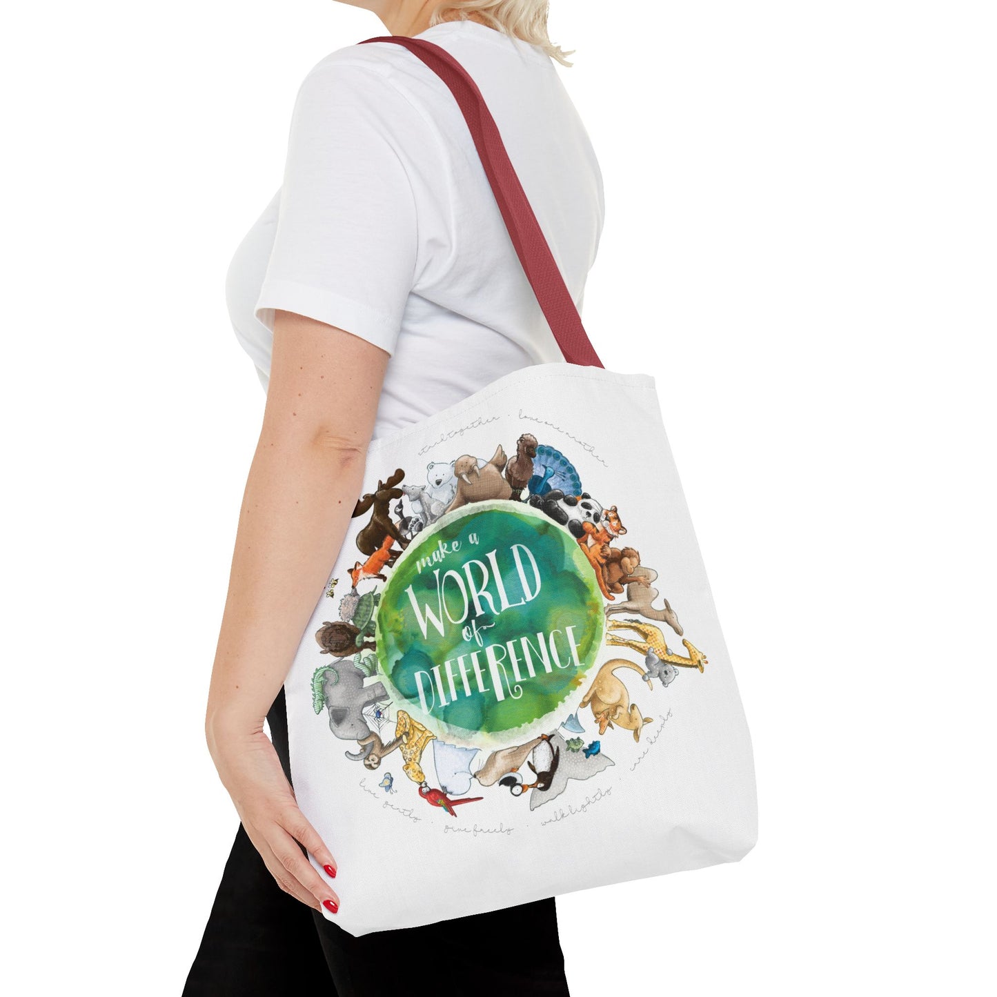 World of Difference Tote Bag
