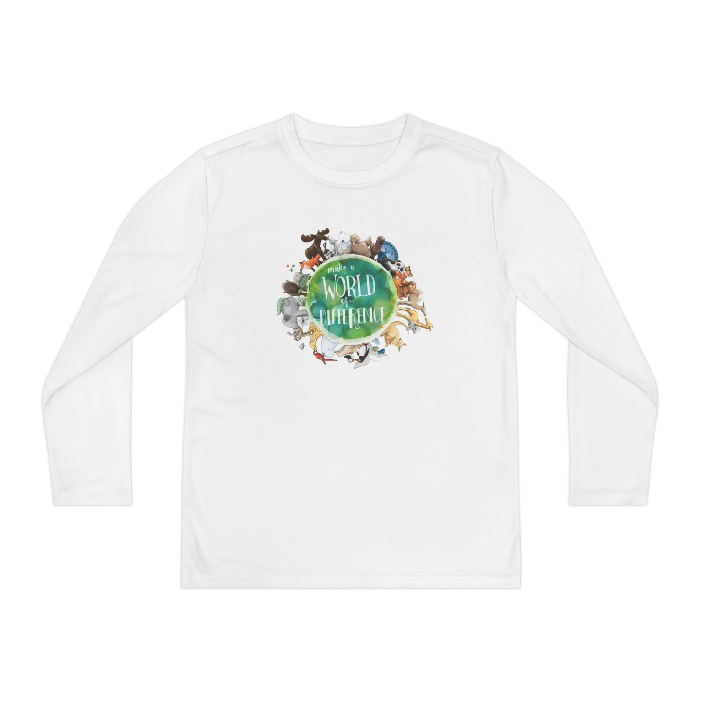 World of Difference Youth Long Sleeve Competitor Tee/Pajama Top