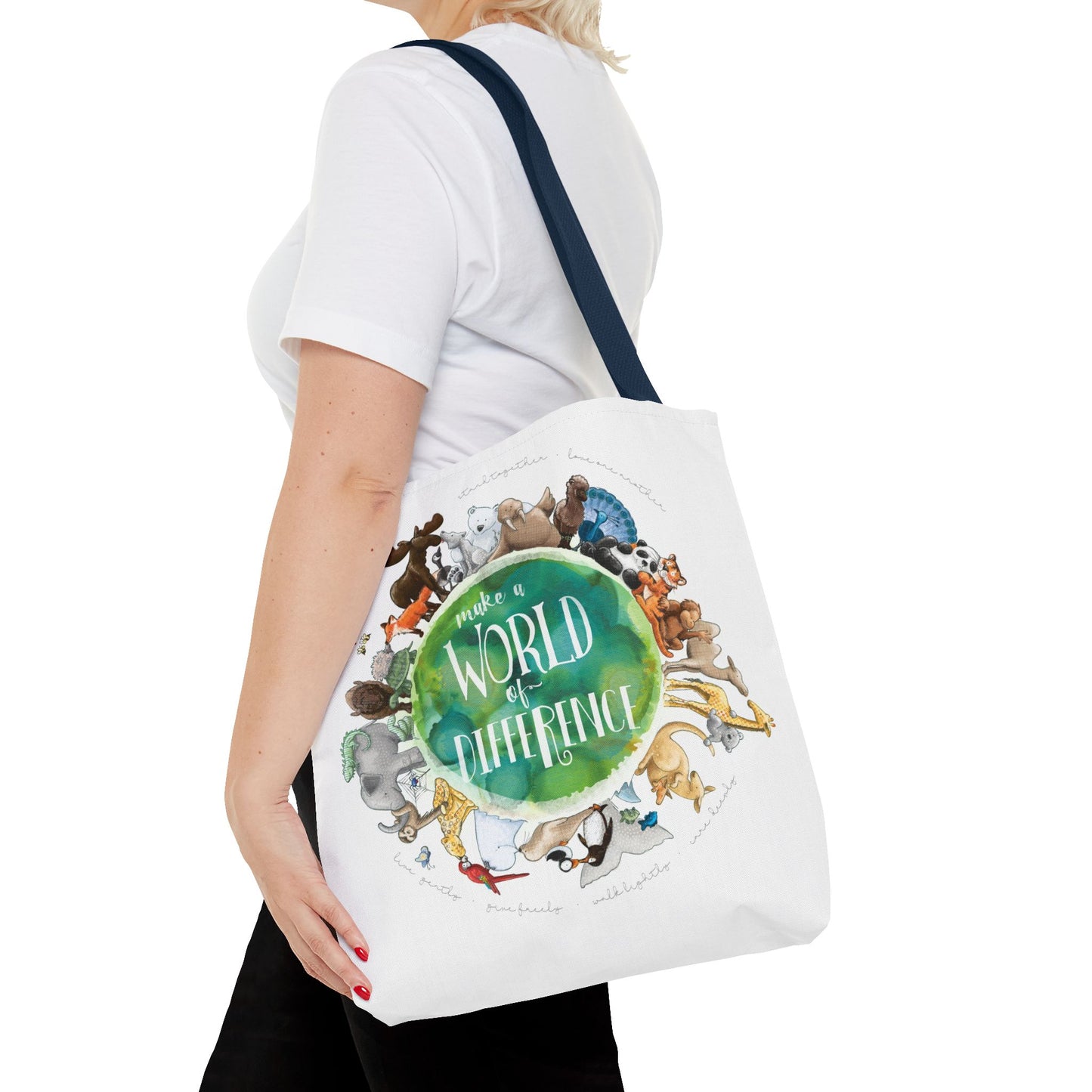 World of Difference Tote Bag