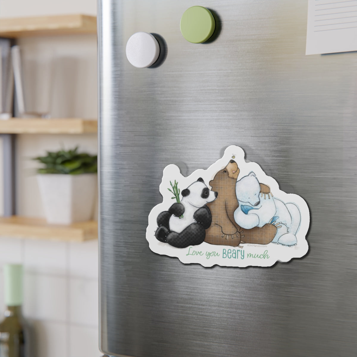Bear Trio Magnet