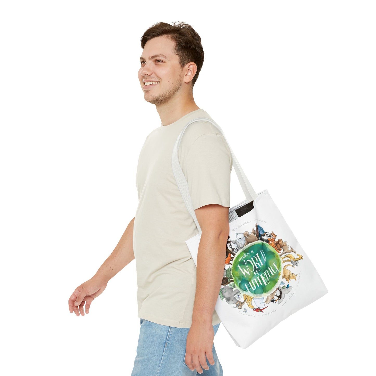 World of Difference Tote Bag