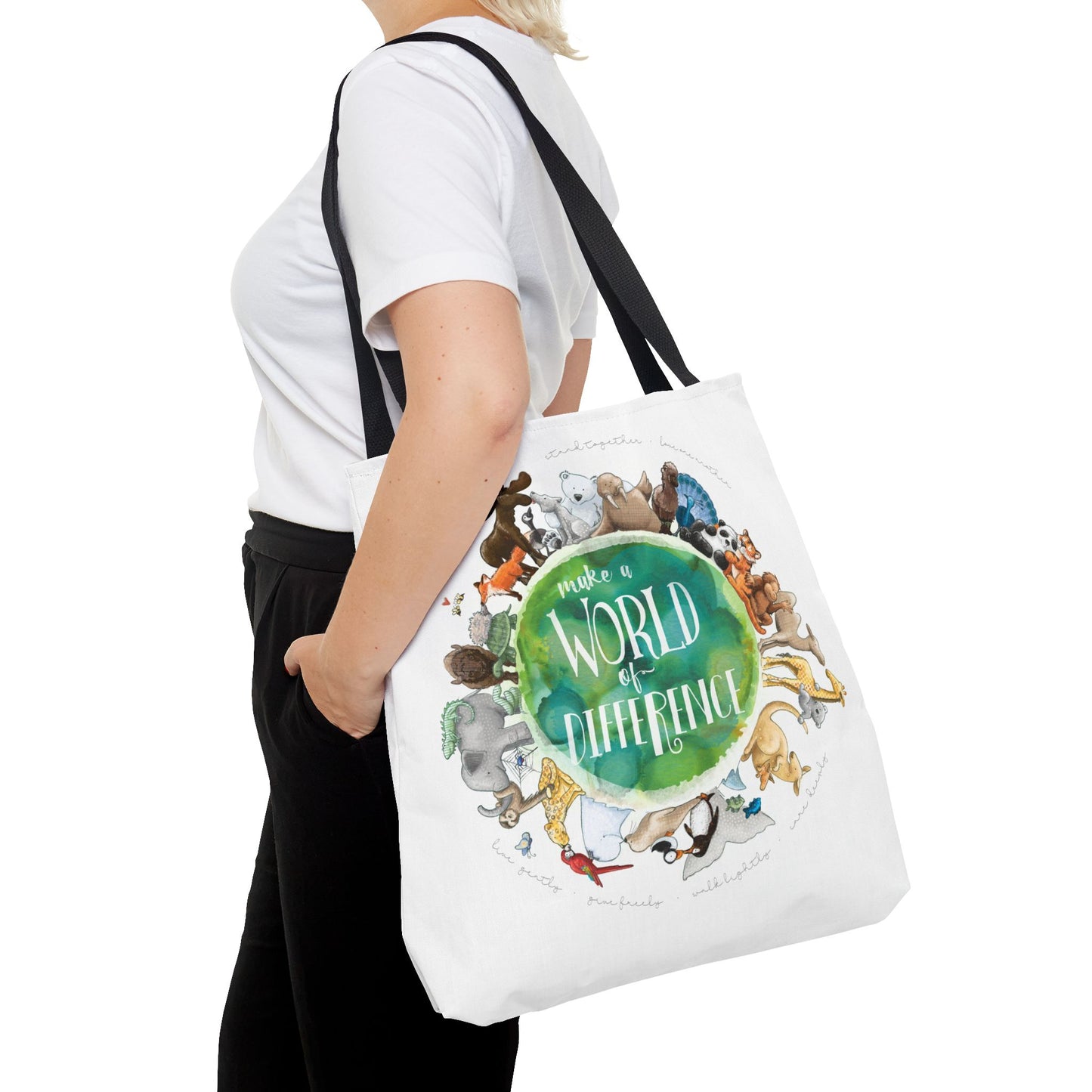 World of Difference Tote Bag