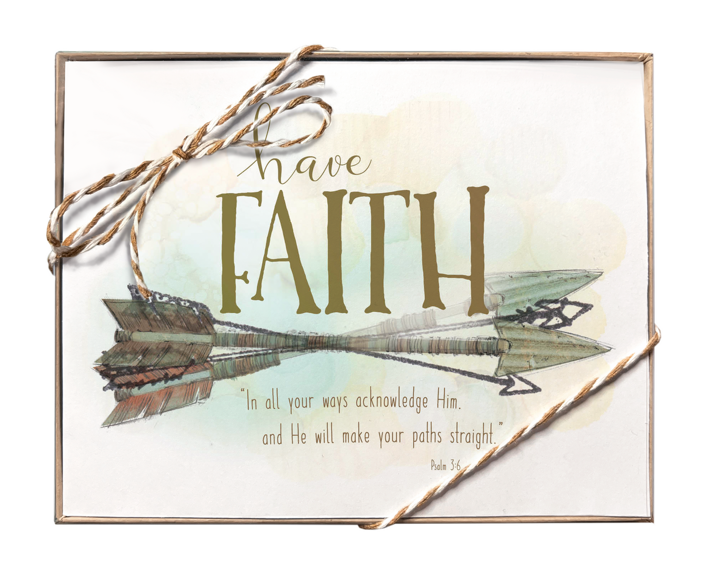 Faith Notecards 10pk Blank