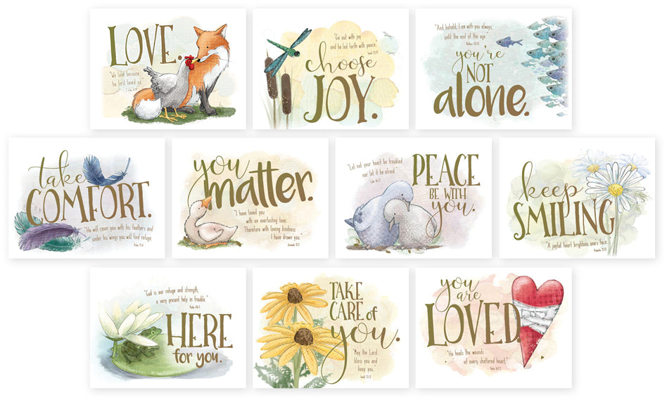 Love Notecards  10pk  Blank