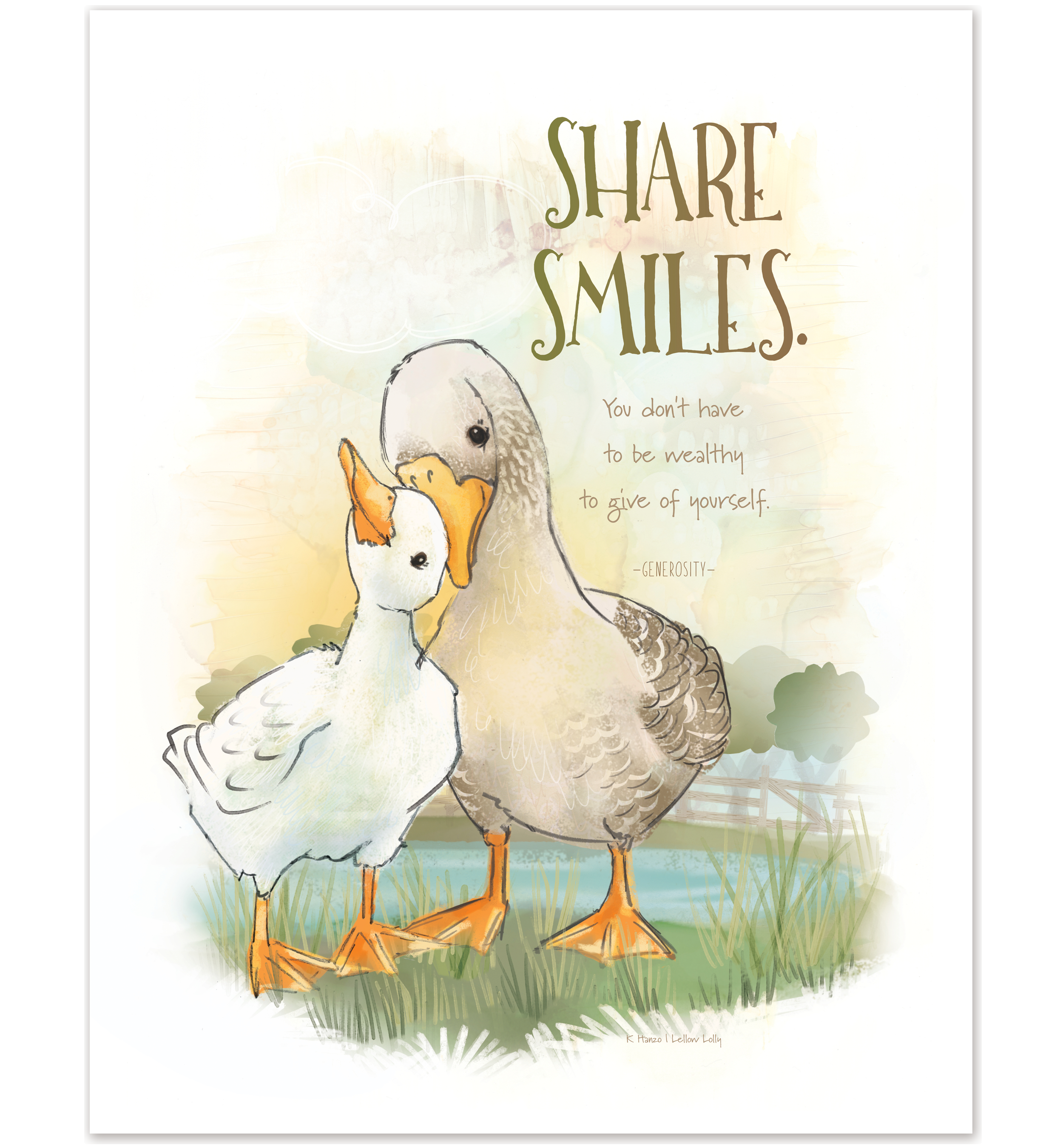 Duck & Goose – Lellow Lolly